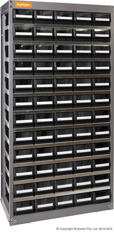 60 Drawer HD Steel Parts Cabinet